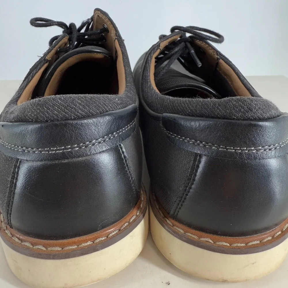 BP. Brand‎ Black Low Top Lace-Up Cushioned Plain Toe Derby Dress Shoes